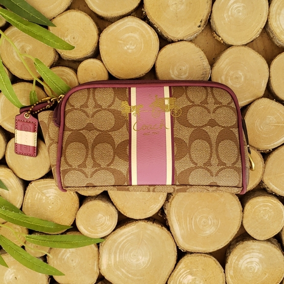 Coach Leather Shoulder Purse - Picture 5 of 7